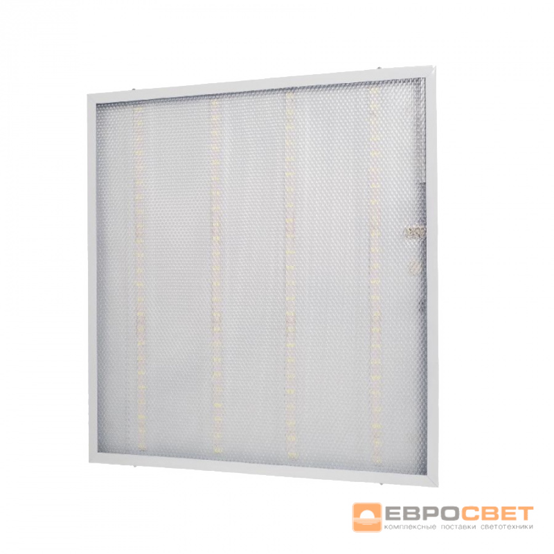 Панель світлодіодна ЕВРОСВЕТ 595x595мм, 72Вт, 4000К, 7200lm (40932)